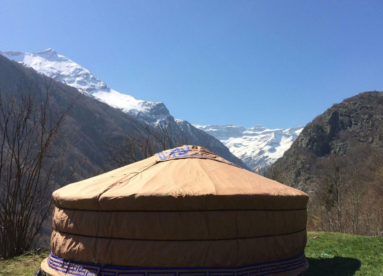 Yourtes Mongoles Gavarnie Gèdre 외부 사진