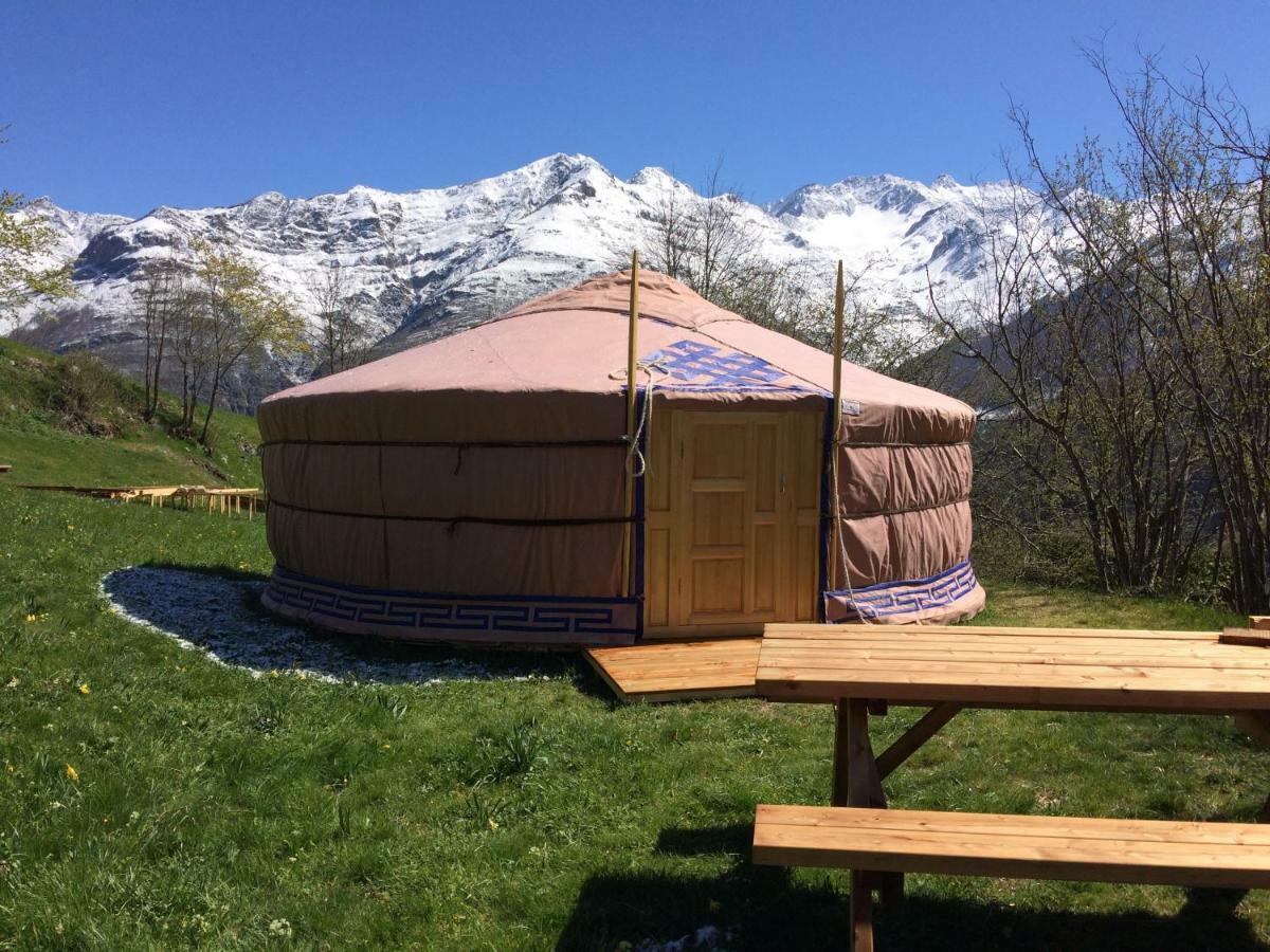 Yourtes Mongoles Gavarnie Gèdre 외부 사진